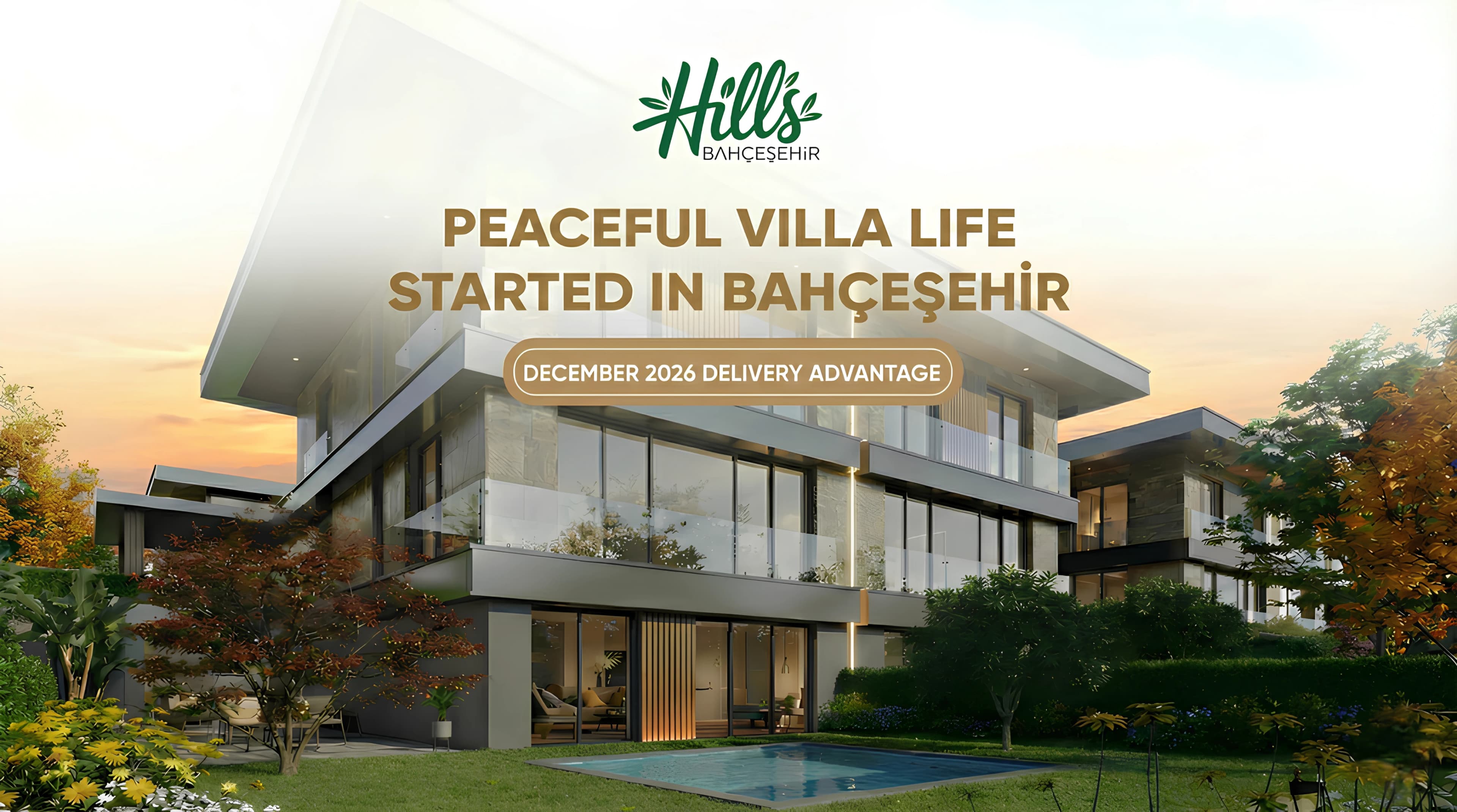 HILLS BAHÇEŞEHİR Perspective View